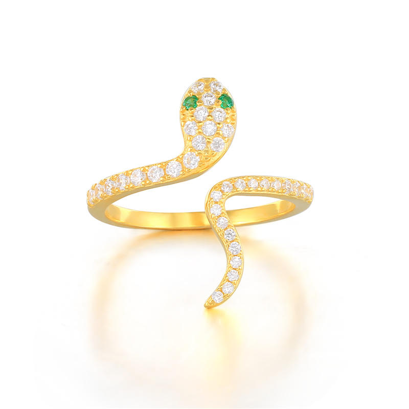 Anello Snake in argento 925